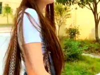 小区背影小姐姐图片真实,邂逅小区里的温柔小姐姐